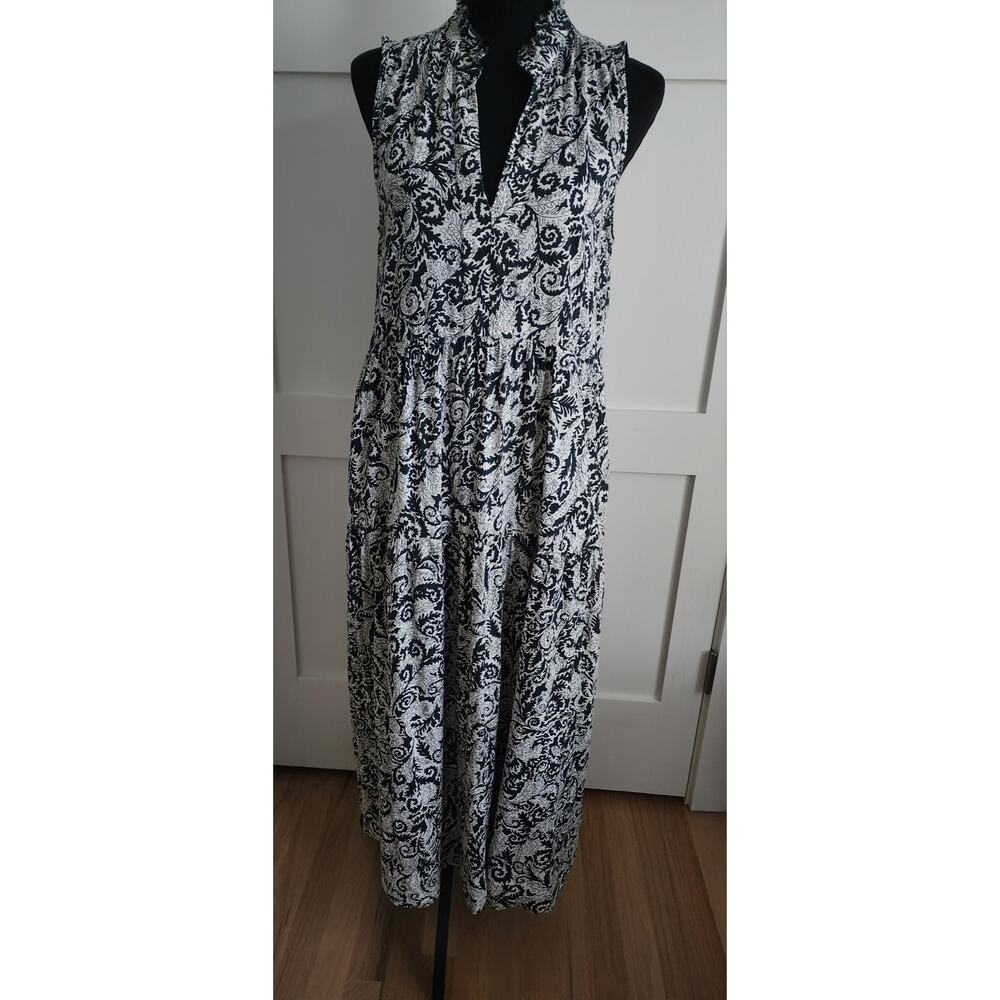 Anthropologie Maeve Marya Tiered Maxi Sleeveless Dress Womens Size XS